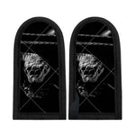 Monochrome Rhinoceros Ratsnake Print Skillet Handle Cover