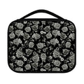 Monochrome Rose Floral Pattern Print Classic Bible Case