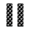 Monochrome Rose Pattern Print Handle Covers