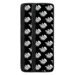 Monochrome Rose Pattern Print Refrigerator Handle Covers
