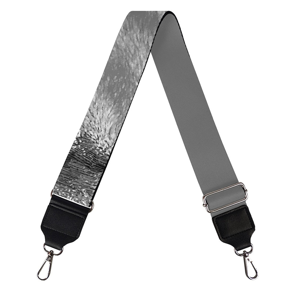 Monochrome Shar Pei Print Bag Strap