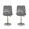 Monochrome Shar Pei Print Bar Stool Covers