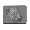 Monochrome Shar Pei Print Bifold Wallet