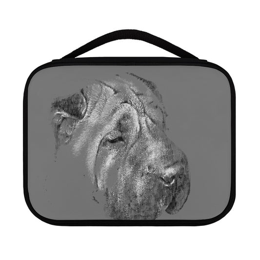 Monochrome Shar Pei Print Classic Bible Case