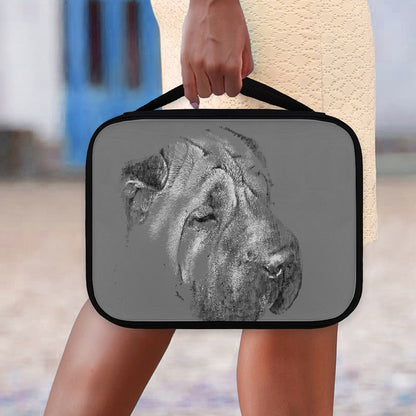 Monochrome Shar Pei Print Classic Bible Case