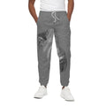 Monochrome Shar Pei Print Cotton Sweatpants