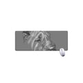 Monochrome Shar Pei Print Extended Mouse Pad