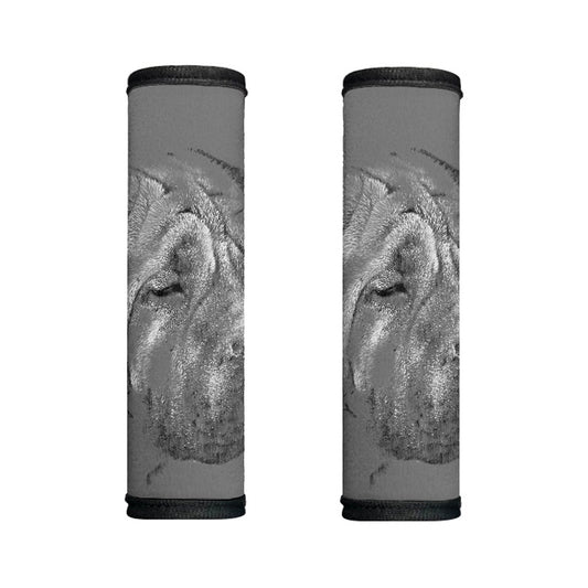 Monochrome Shar Pei Print Handle Covers