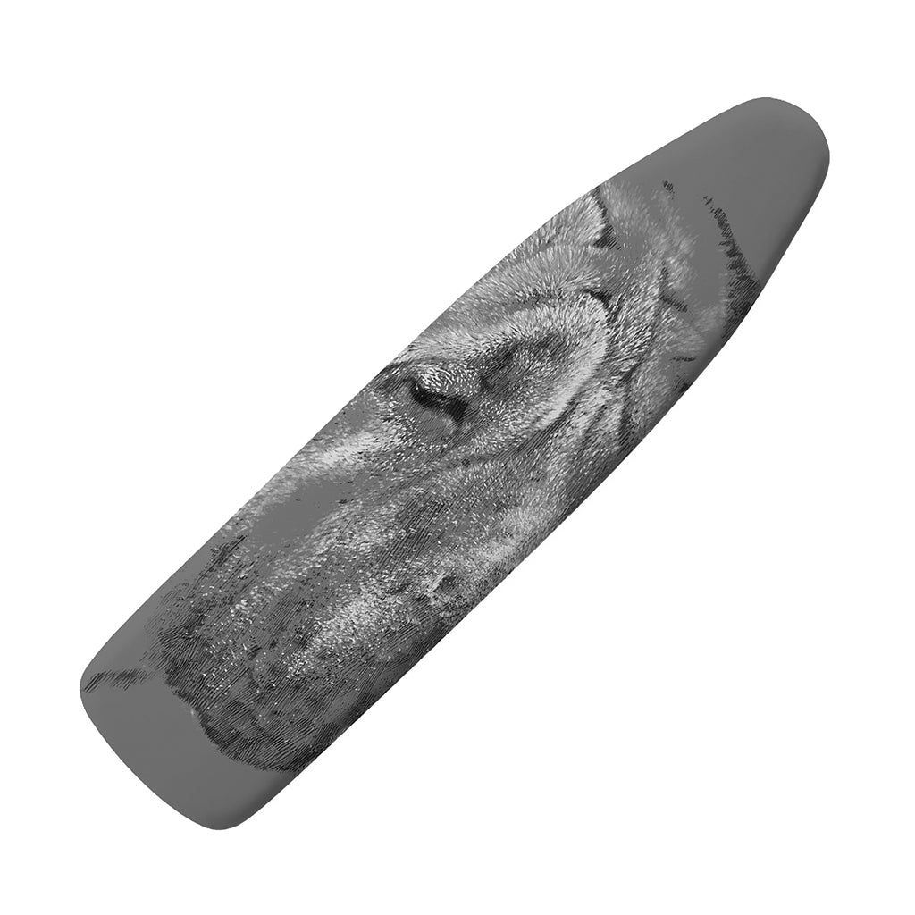 Monochrome Shar Pei Print Ironing Board Cover
