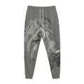 Monochrome Shar Pei Print Jogger Pants