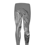 Monochrome Shar Pei Print Men's leggings