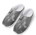 Monochrome Shar Pei Print Mesh Casual Shoes