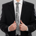 Monochrome Shar Pei Print Necktie
