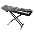 Monochrome Shar Pei Print Piano Keyboard Cover