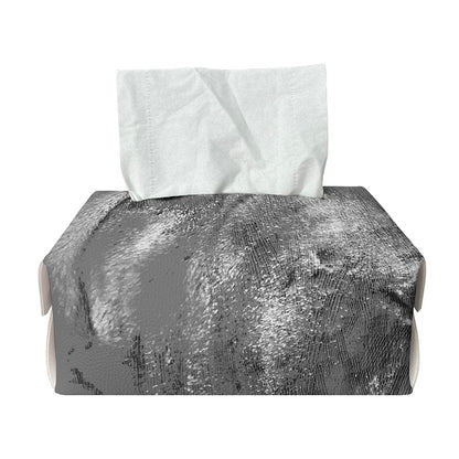 Monochrome Shar Pei Print Rectangle Tissue Box Cover