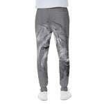 Monochrome Shar Pei Print Scuba Joggers