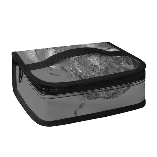 Monochrome Shar Pei Print Small Lunch Bag