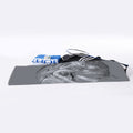 Monochrome Shar Pei Print Sports Towel