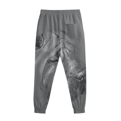Monochrome Shar Pei Print Sweatpants