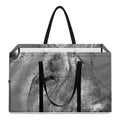 Monochrome Shar Pei Print Utility Tote Bag