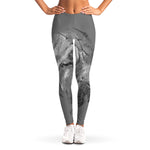Monochrome Shar Pei Print Women's Leggings