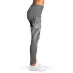Monochrome Shar Pei Print Women's Leggings