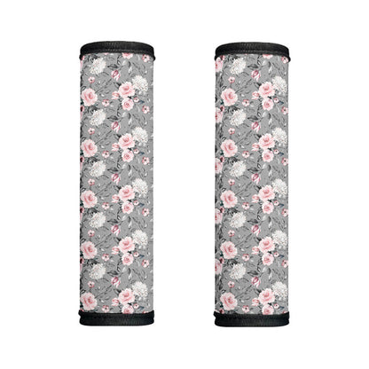 Monochrome Spring Floral Print Handle Covers