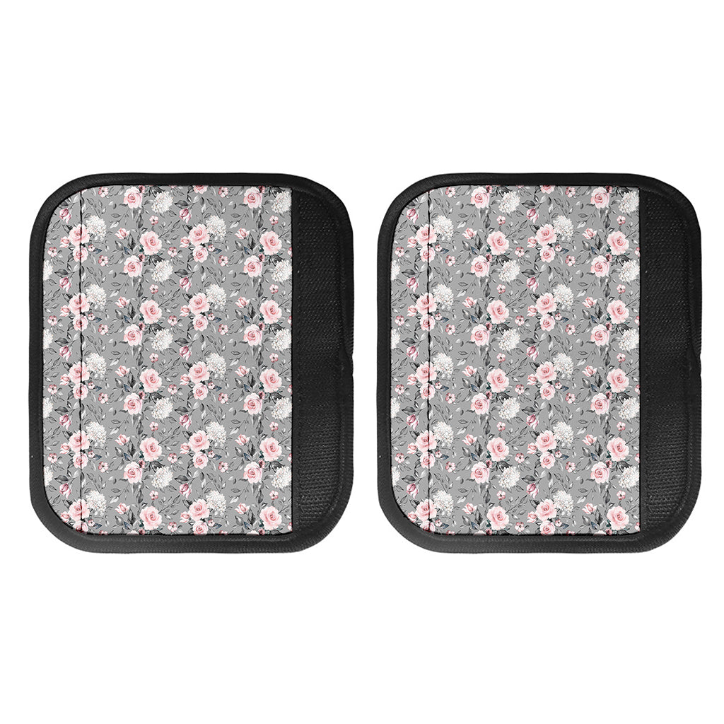Monochrome Spring Floral Print Handle Covers