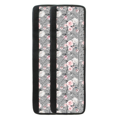Monochrome Spring Floral Print Refrigerator Handle Covers