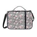 Monochrome Spring Floral Print Shoulder Strap Bible Bag