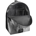 Monochrome Wolf Print Backpack