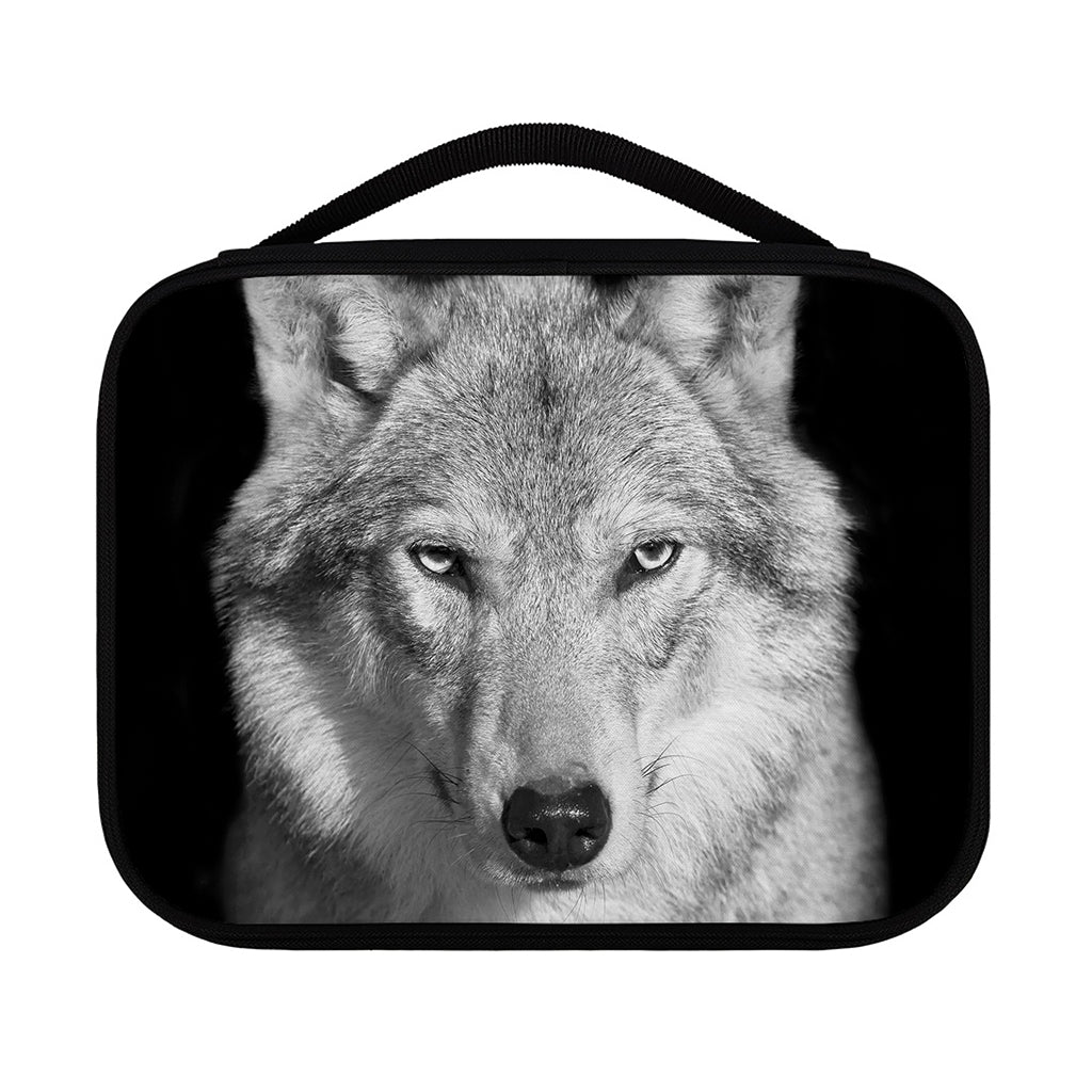 Monochrome Wolf Print Classic Bible Case
