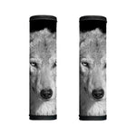 Monochrome Wolf Print Handle Covers