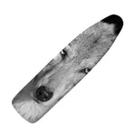 Monochrome Wolf Print Ironing Board Cover