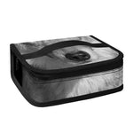 Monochrome Wolf Print Small Lunch Bag