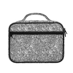 Monochrome Zentangle Pattern Print Briefcase Bible Bag