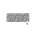 Monochrome Zentangle Pattern Print Extended Mouse Pad