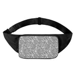 Monochrome Zentangle Pattern Print Waist Bag
