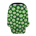 Monster Eyes Pattern Print Baby Seat Cover