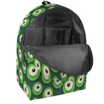 Monster Eyes Pattern Print Backpack