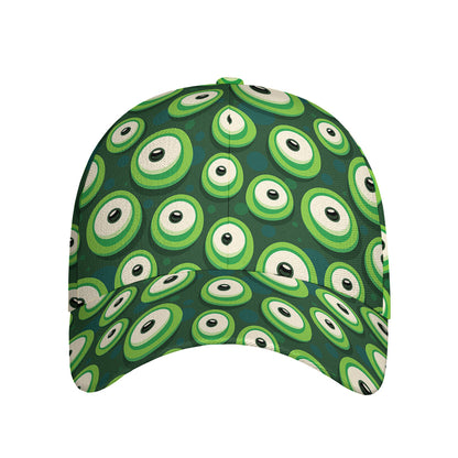 Monster Eyes Pattern Print Baseball Cap