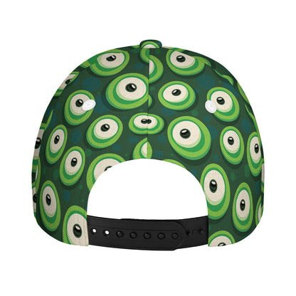 Monster Eyes Pattern Print Baseball Cap