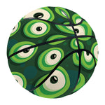 Monster Eyes Pattern Print Basketball