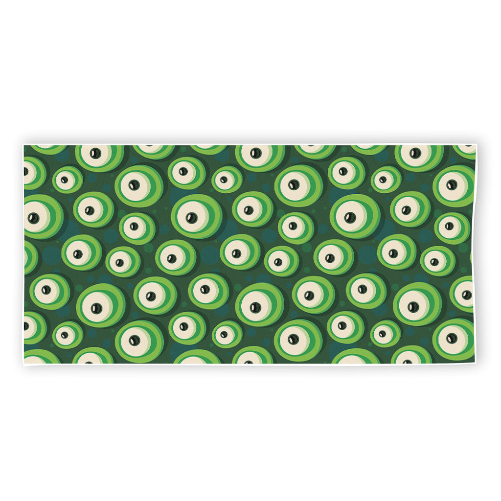 Monster Eyes Pattern Print Beach Towel