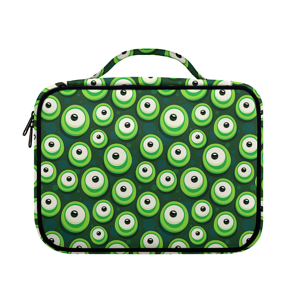 Monster Eyes Pattern Print Briefcase Bible Bag