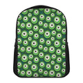 Monster Eyes Pattern Print Casual Backpack
