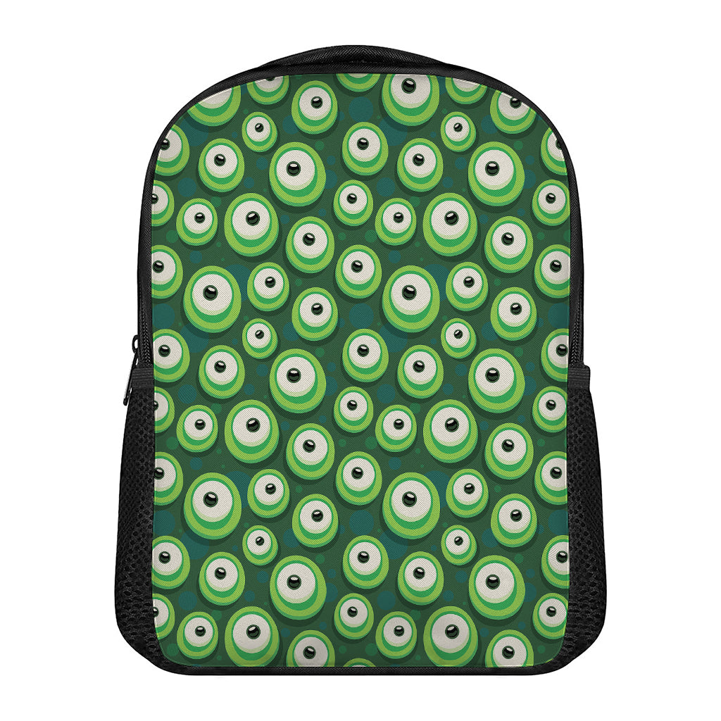 Monster Eyes Pattern Print Casual Backpack