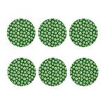 Monster Eyes Pattern Print Coaster Set