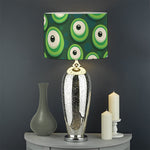 Monster Eyes Pattern Print Drum Lamp Shade