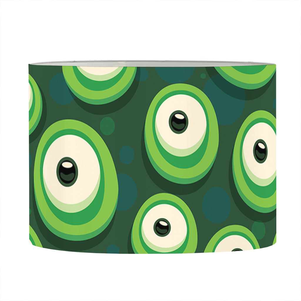 Monster Eyes Pattern Print Drum Lamp Shade